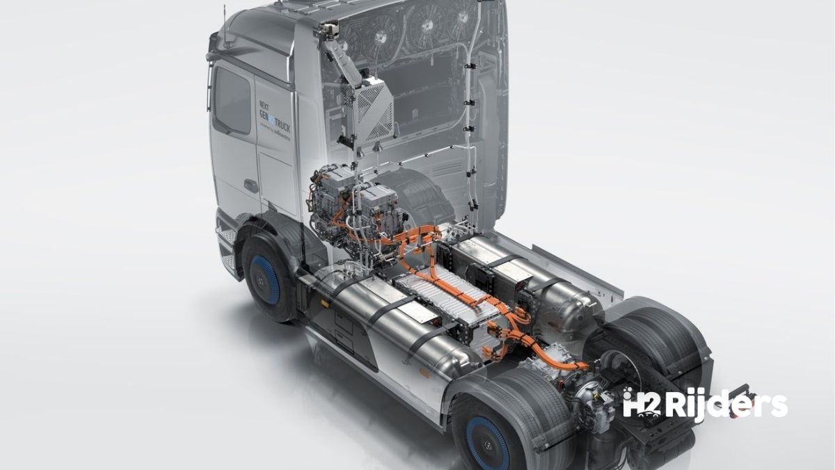 Mercedes-Benz NextGen H2 Truck: 1.000 km Reichweite und 220 Millionen Euro Infrastrukturförderung